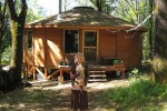 me, sky, the yurt me, sky, the yurt